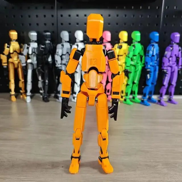 CreativeBot - Multi-Jointed Movable Robot Toy for Imaginative Play & Stress Relief 12