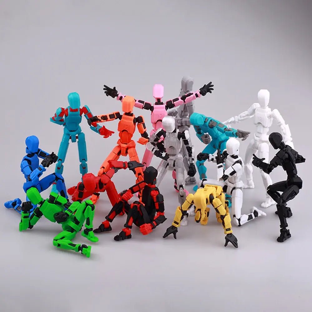 CreativeBot - Multi-Jointed Movable Robot Toy for Imaginative Play & Stress Relief 2