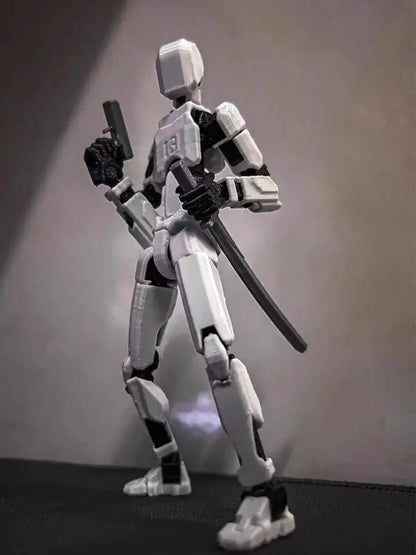 CreativeBot - Multi-Jointed Movable Robot Toy for Imaginative Play & Stress Relief 6
