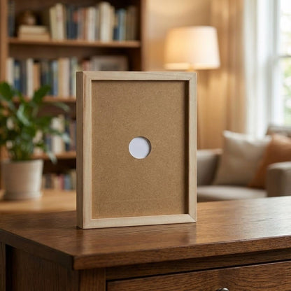 Creative Haven - Wooden Kids Drawing Display Frame with Integrated Storage 7