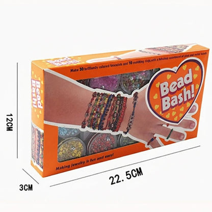 Creative Kids - DIY Bracelet Making Kit for Girls Aged 5-12 with Colorful Beads 4