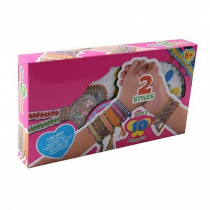 Creative Kids - DIY Bracelet Making Kit for Girls Aged 5-12 with Colorful Beads 6