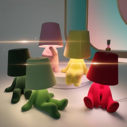 Creative LED Desk Lamp - Unique Human-Shaped Design for Table Lighting 1