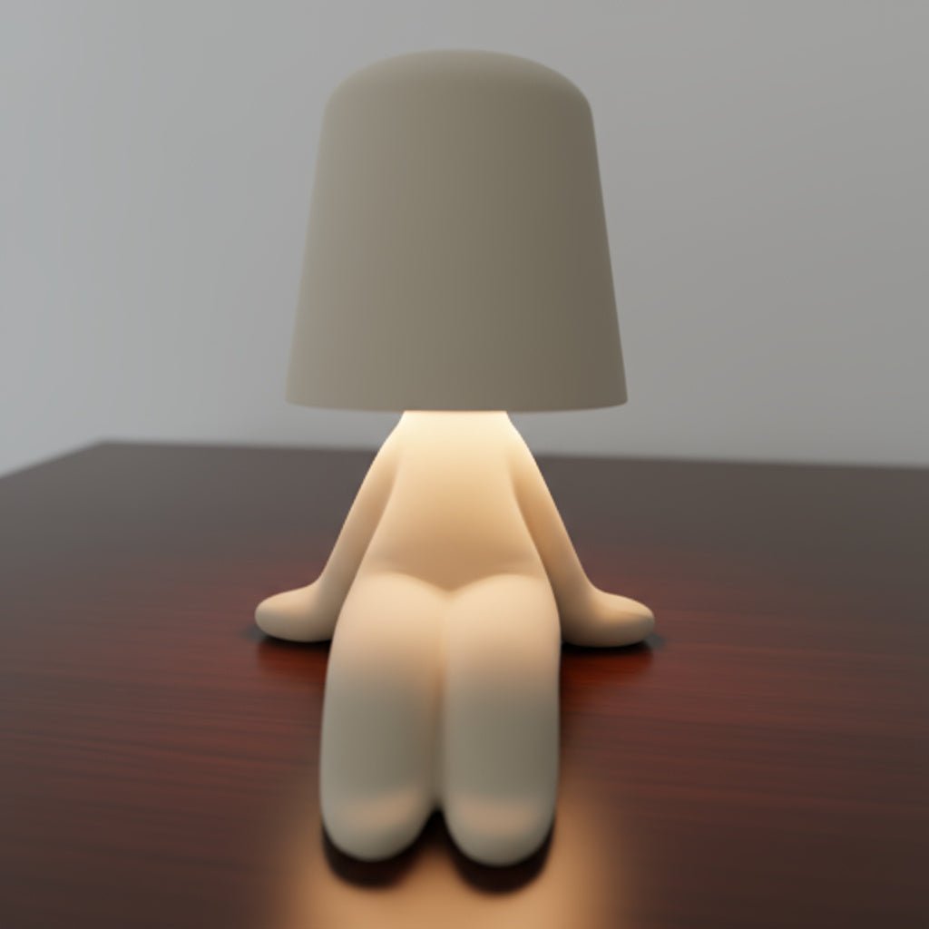 Creative LED Desk Lamp - Unique Human-Shaped Design for Table Lighting 4