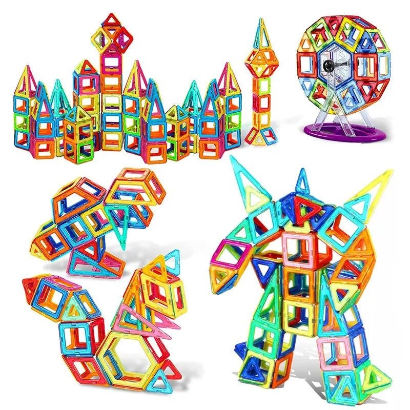 Creative Magnetic Building Blocks Set for Kids - Enhance Imagination & Skills 8