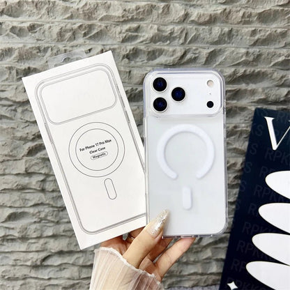 CrystalMag – Clear MagSafe Compatible Case for iPhone 11-17 Series 1
