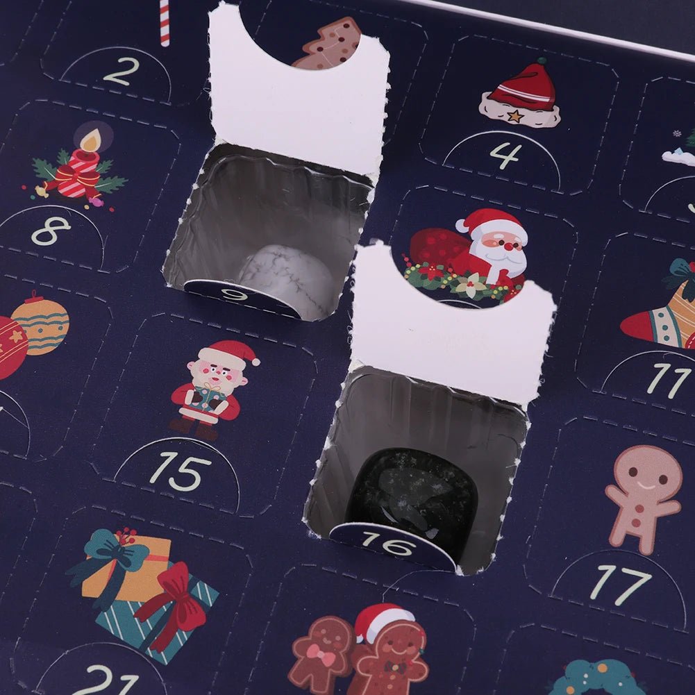 Crystal Discovery Advent Calendar - 24 Days of Gemstone Surprises for Kids, Christmas Countdown Fun 3