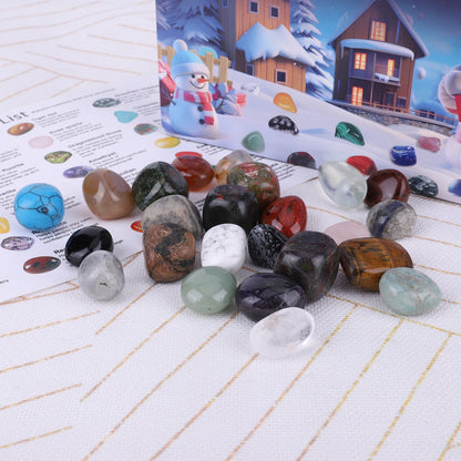 Crystal Discovery Advent Calendar - 24 Days of Gemstone Surprises for Kids, Christmas Countdown Fun 4