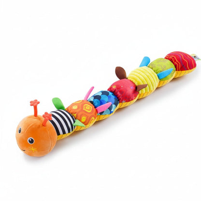 CuddleCaterpillar - Sensory Plush Rattle & Music Toy for Babies, Soft and Safe 1