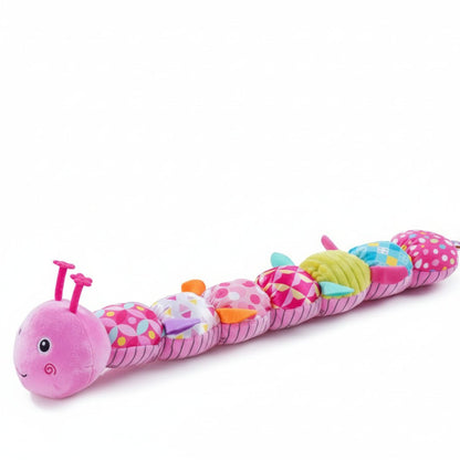 CuddleCaterpillar - Sensory Plush Rattle & Music Toy for Babies, Soft and Safe 2