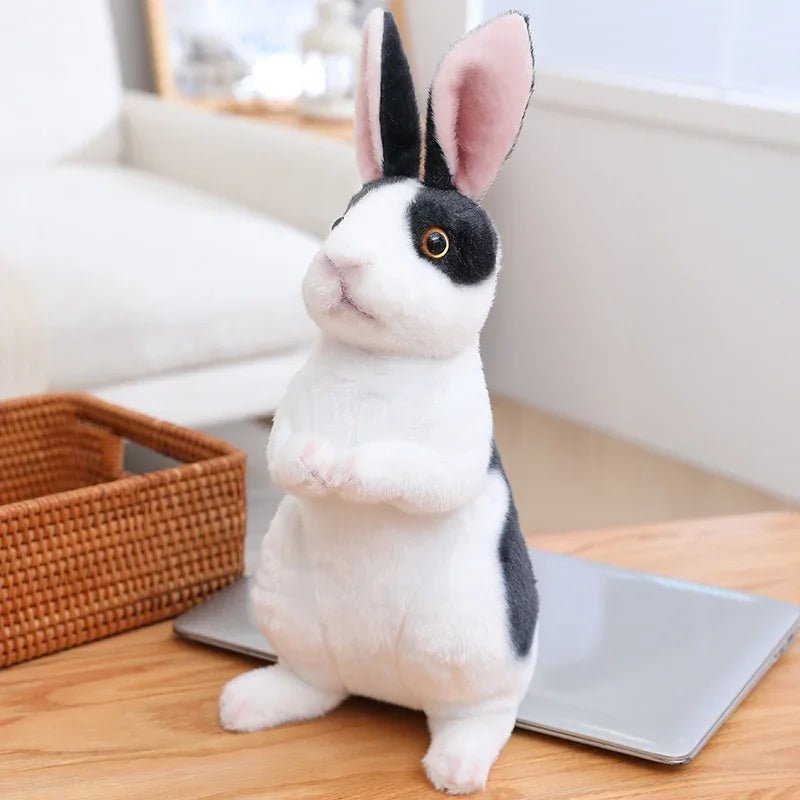 Cute 20cm Plush Rabbit Toy - Realistic Kawaii Stuffed Animal Plushie 3