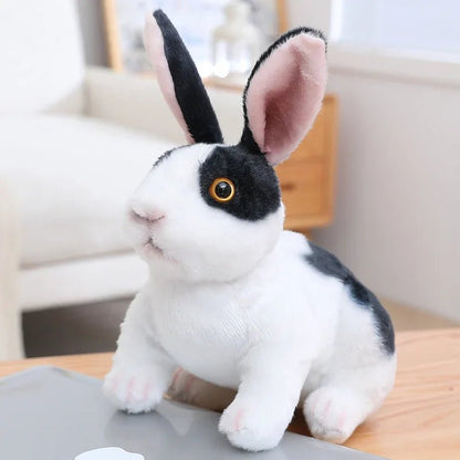 Cute 20cm Plush Rabbit Toy - Realistic Kawaii Stuffed Animal Plushie 4