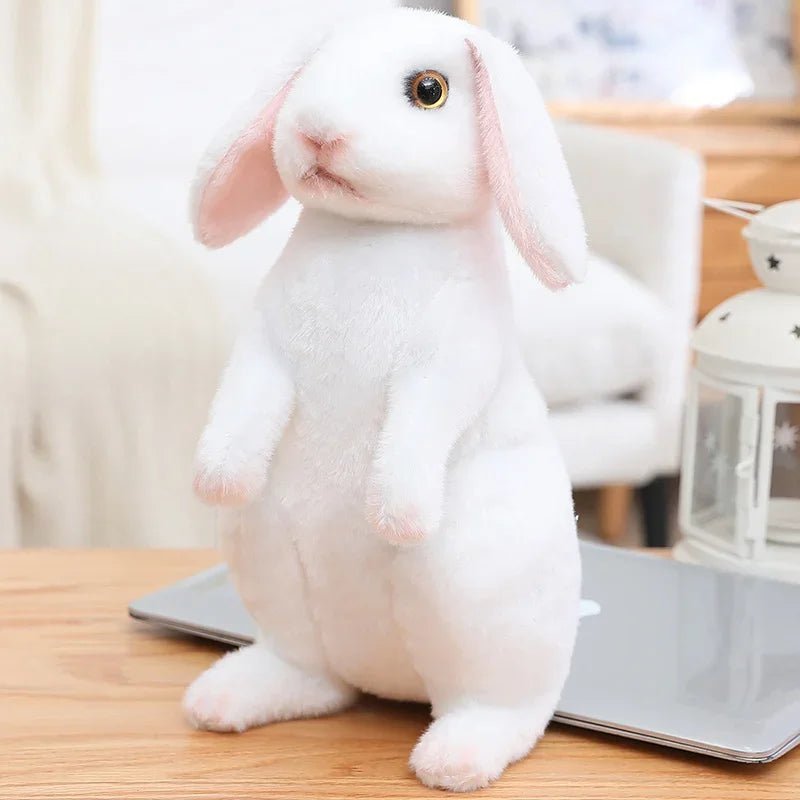Cute 20cm Plush Rabbit Toy - Realistic Kawaii Stuffed Animal Plushie 7