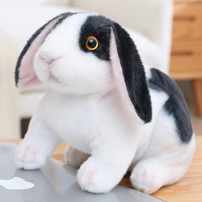 Cute 20cm Plush Rabbit Toy - Realistic Kawaii Stuffed Animal Plushie 9