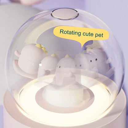 Cute Wireless Rechargeable Humidifier with Music Box and Night Lamp 5