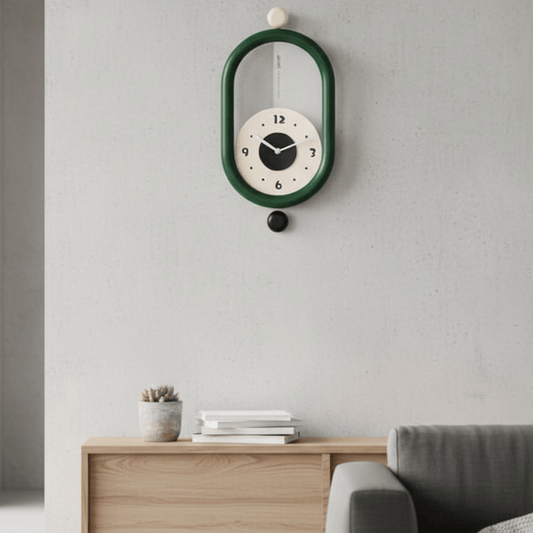 CHRONOGLIDE- Sleek 3d wall clock with silent sweep