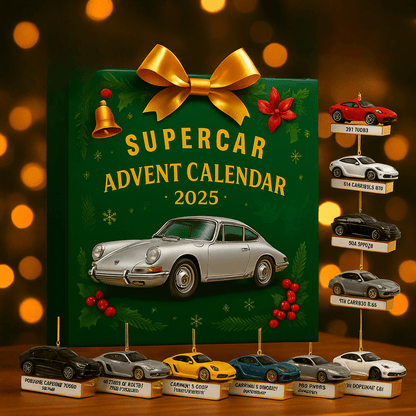 RACERXMAS – Limited Edition 2025 Super Sports Car Advent Calendar for Collectors