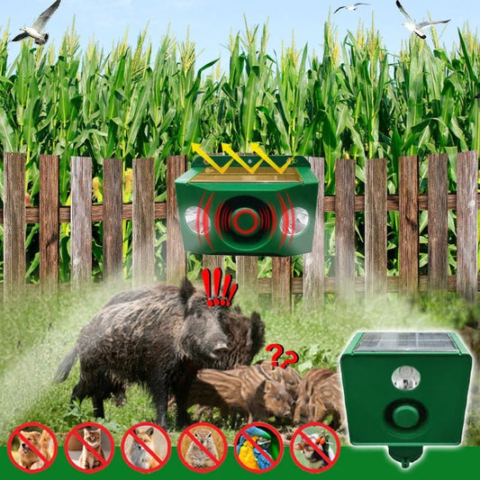 DUALGUARD – High Volume Solar Warning Lights to Deter Predators (Buy 1 Get 1 Free) 0