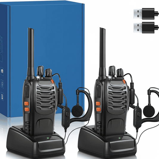 DUALTALK – High-Power Dual-Purpose Wireless Walkie-Talkies (2 Pcs) 0