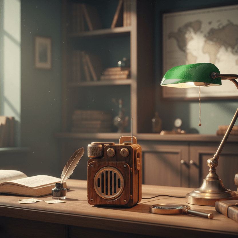 Dark Academy Bluetooth Speaker with Wireless Subwoofer and Deep Bass 0