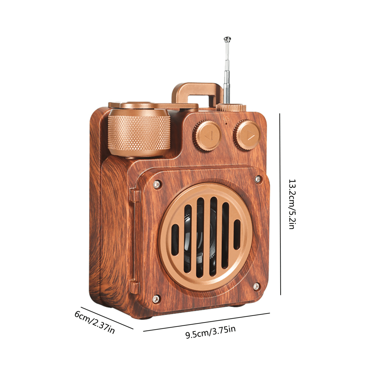 Dark Academy Bluetooth Speaker with Wireless Subwoofer and Deep Bass 2