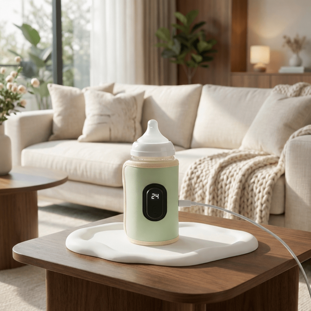 SMARTHEAT – USB-oplaadbare melkverwarmer met instelbare temperatuurregeling