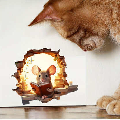 DecoraMice 3D Cartoon Wall Stickers | Adorable mouse wall decals for kids’ rooms and home décor 1