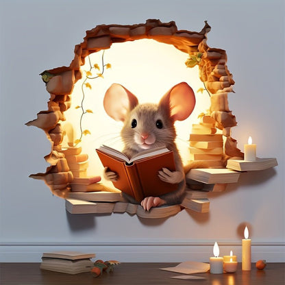 DecoraMice 3D Cartoon Wall Stickers | Adorable mouse wall decals for kids’ rooms and home décor 2