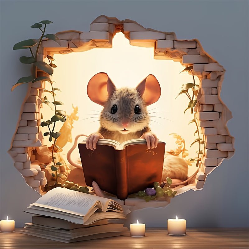 DecoraMice 3D Cartoon Wall Stickers | Adorable mouse wall decals for kids’ rooms and home décor 5
