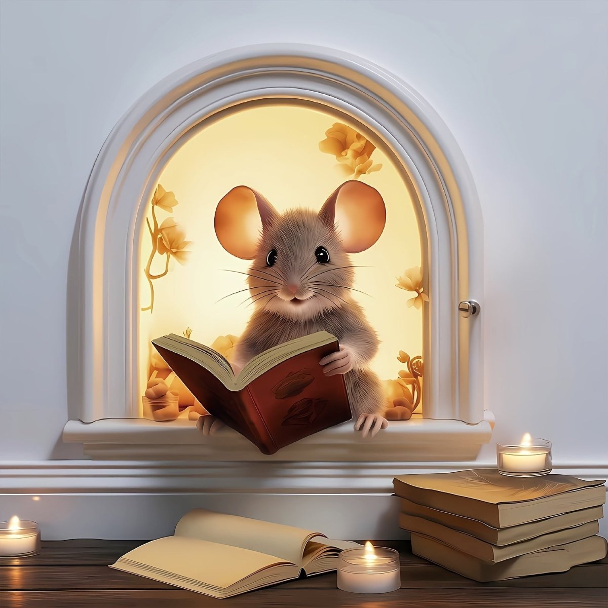 DecoraMice 3D Cartoon Wall Stickers | Adorable mouse wall decals for kids’ rooms and home décor 6