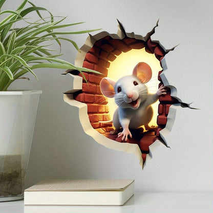 DecoraMice 3D Cartoon Wall Stickers | Adorable mouse wall decals for kids’ rooms and home décor 8