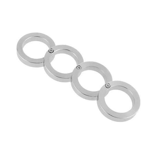 DefendRing Tactical Foldable Ring | Stainless Steel Self-Defense Ring | Rotatable Design | Stylish Protection Accessory 0