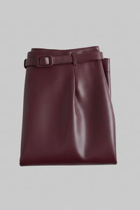 DIANA – Women’s Genuine Leather Pencil Skirt