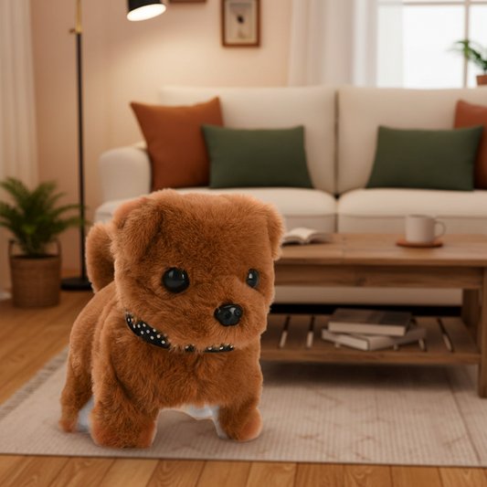 TAILWIGGLE – Interactive Walking & Barking Puppy Robot Plush Toy