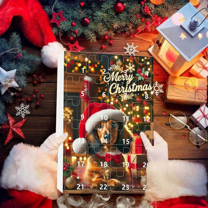 Dog Joy - 24-Day Christmas Advent Calendar with Dachshund Accessories 4