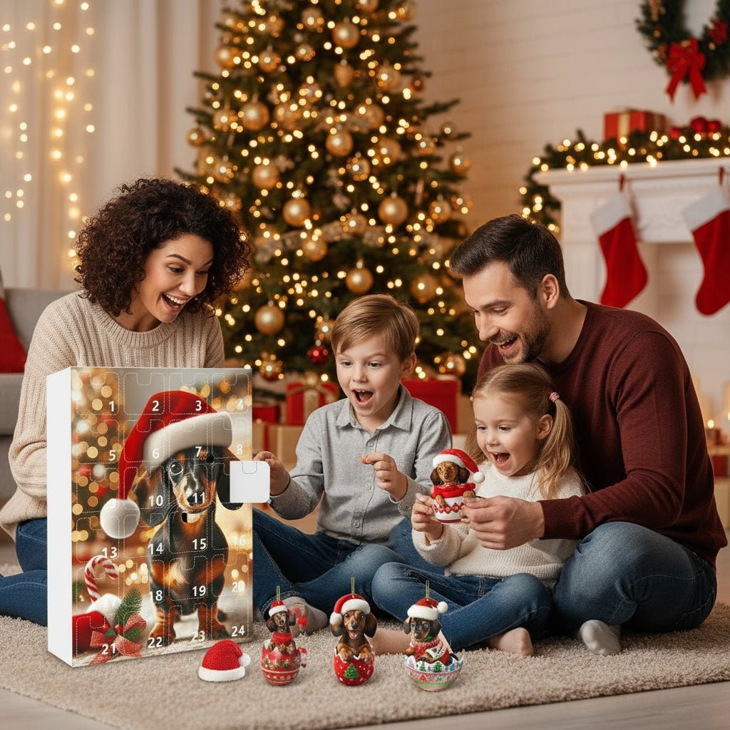 Dog Joy - 24-Day Christmas Advent Calendar with Dachshund Accessories 7