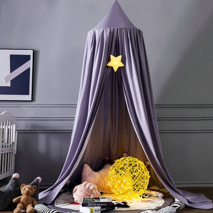 Dreamveil - Hanging Bed Canopy for Children's Rooms, Soft Polyester Design 10