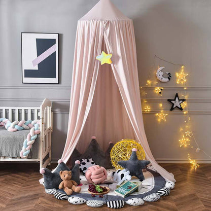 Dreamveil - Hanging Bed Canopy for Children's Rooms, Soft Polyester Design 4