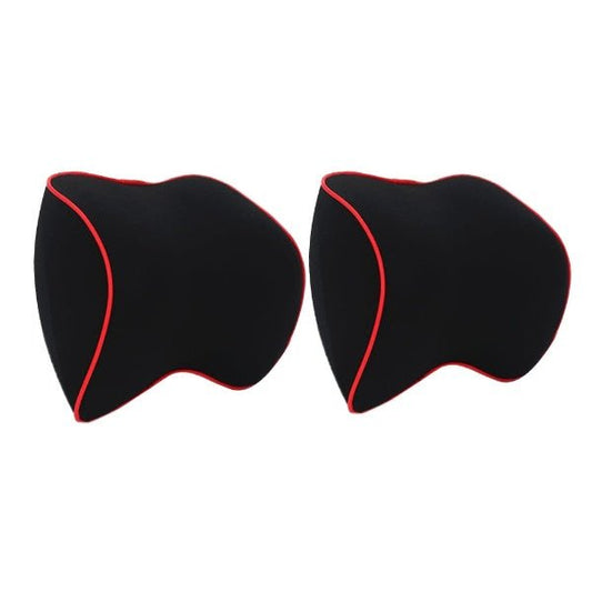 DriveComfort Memory Foam Neck Pillows | 2-Pack Car Neck Support | Ergonomic Travel Cushion | Comfortable Driving Headrest 0