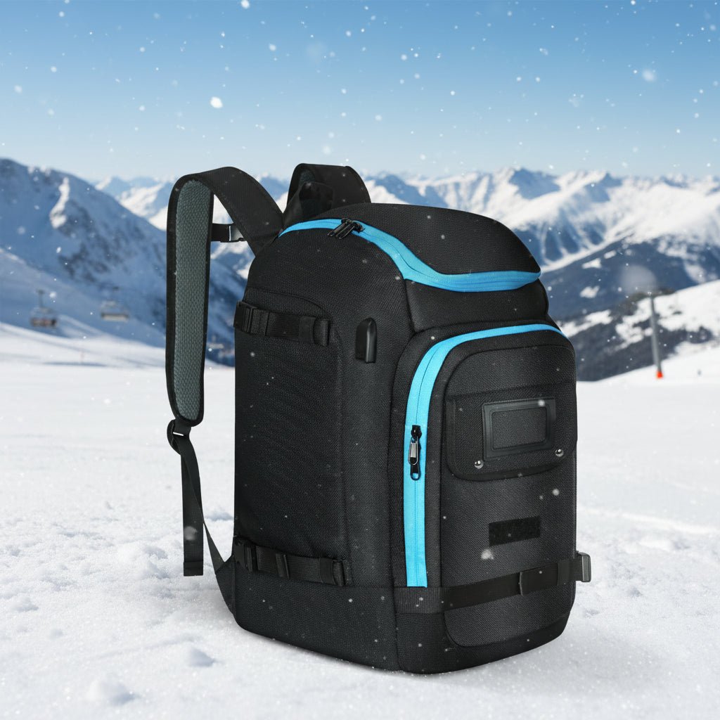 Durable 50L Ski Backpack - Waterproof Rucksack for Gear & Accessories 0