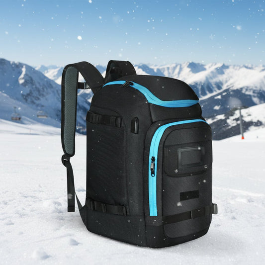 Durable 50L Ski Backpack - Waterproof Rucksack for Gear & Accessories 0