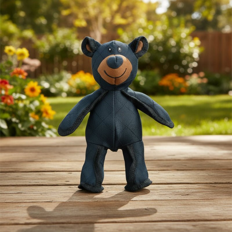 Durable Indestructible Bear Dog Toy for Heavy Chewers - Interactive Squeaker 0