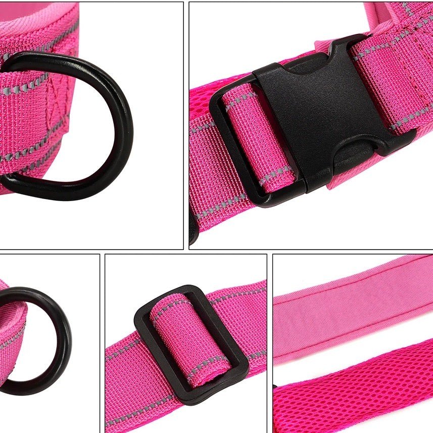 Durable Reflective No Pull Dog Harness | Adjustable Nylon Fit for Small to Medium Dogs 4
