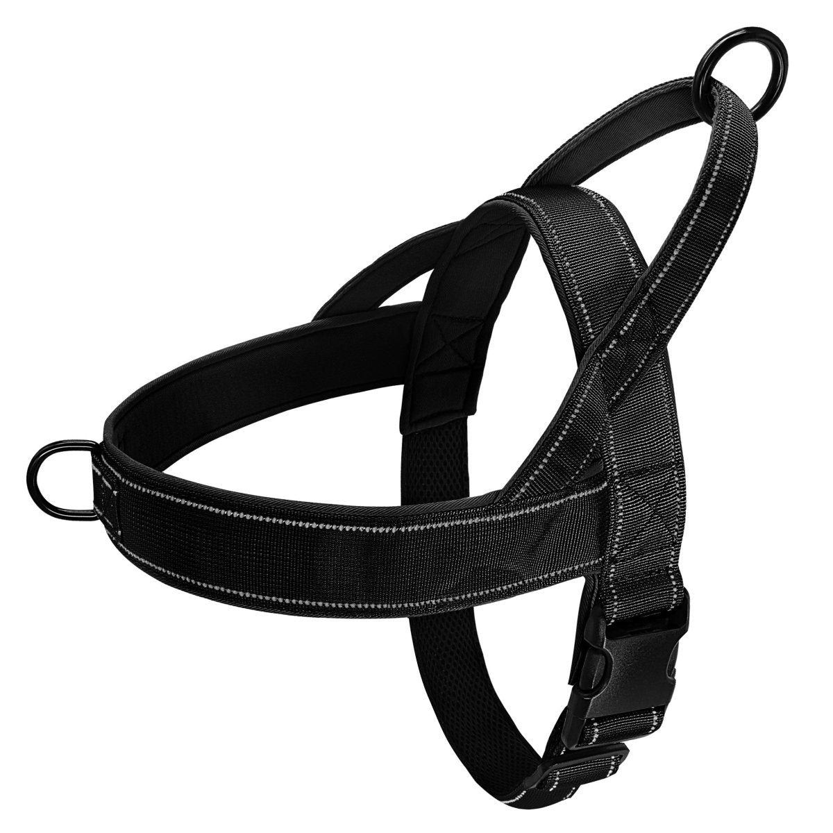 Durable Reflective No Pull Dog Harness | Adjustable Nylon Fit for Small to Medium Dogs 6