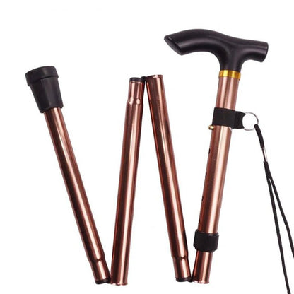 Durable Telescopic Walking Stick - Lightweight Aluminum Hiking Pole for Seniors 1
