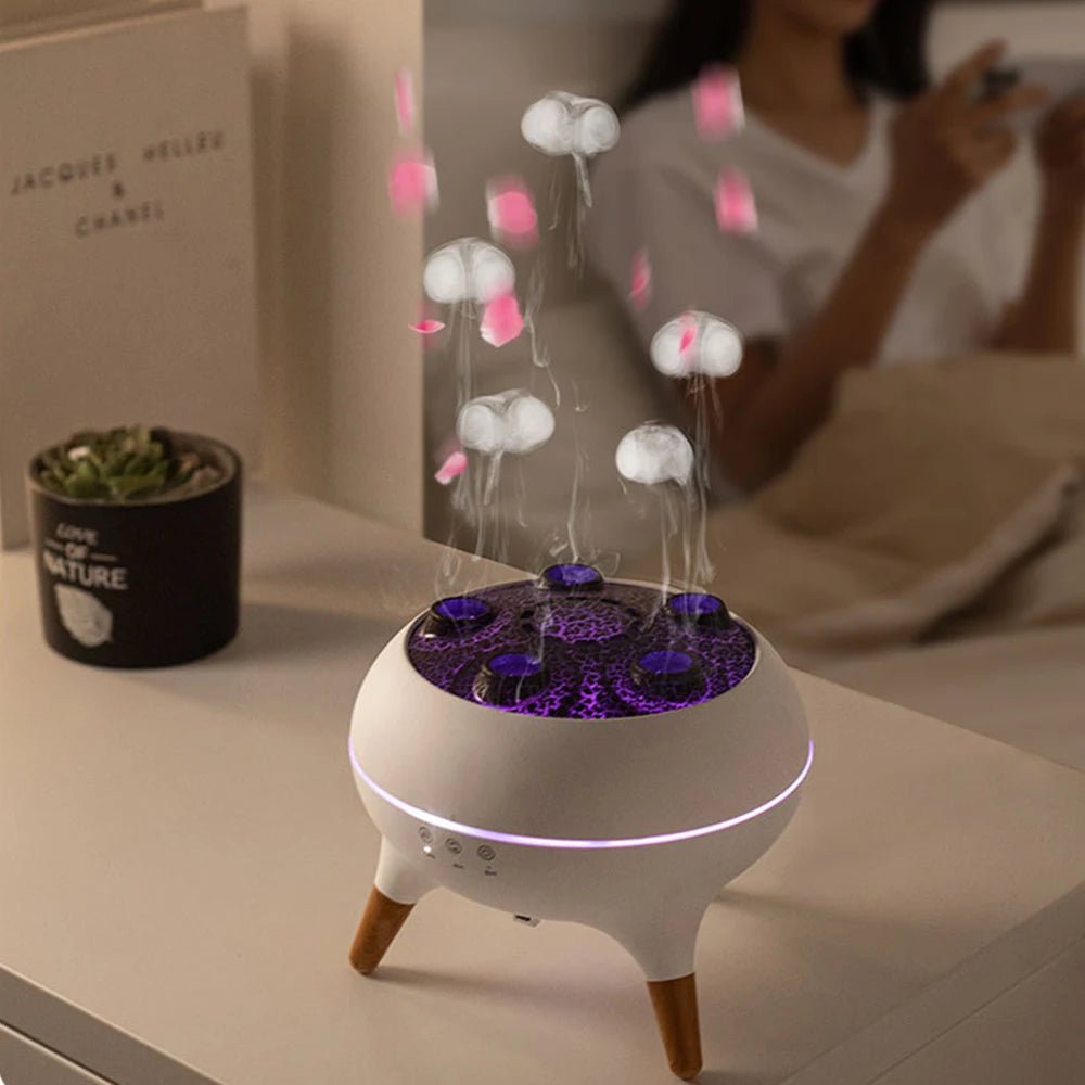 Dynamic Jellyfish Humidifier & Essential Oil Diffuser with Remote Control 4