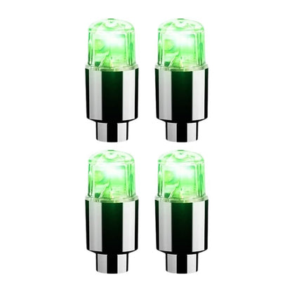 Dynamic LED Tire Valve Caps - Waterproof & Automatic Nighttime Visibility 11
