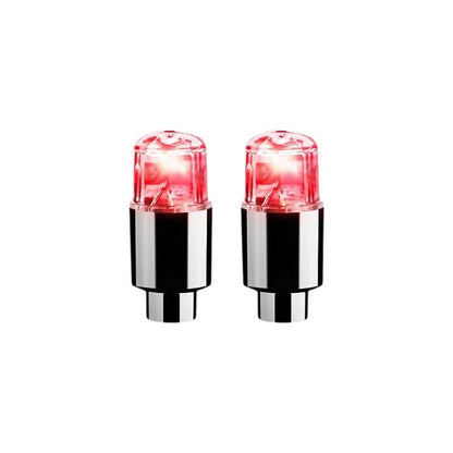 Dynamic LED Tire Valve Caps - Waterproof & Automatic Nighttime Visibility 12
