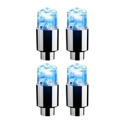Dynamic LED Tire Valve Caps - Waterproof & Automatic Nighttime Visibility 13