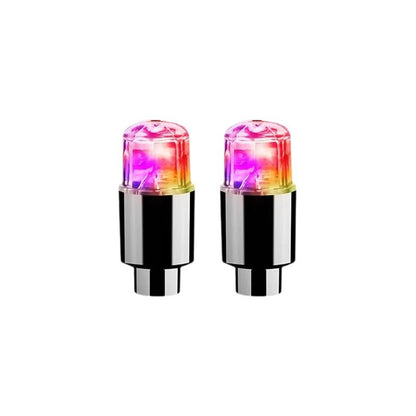 Dynamic LED Tire Valve Caps - Waterproof & Automatic Nighttime Visibility 15